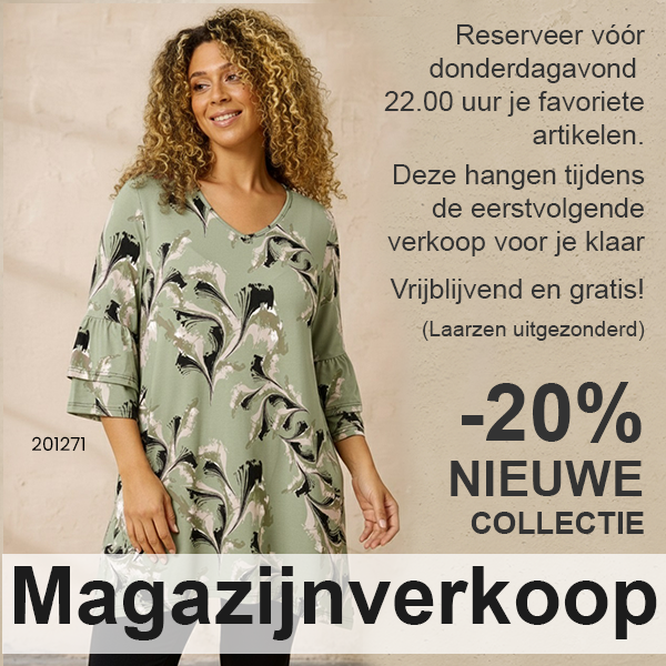 Reserveer je favorieten voor de magazijnverkoop